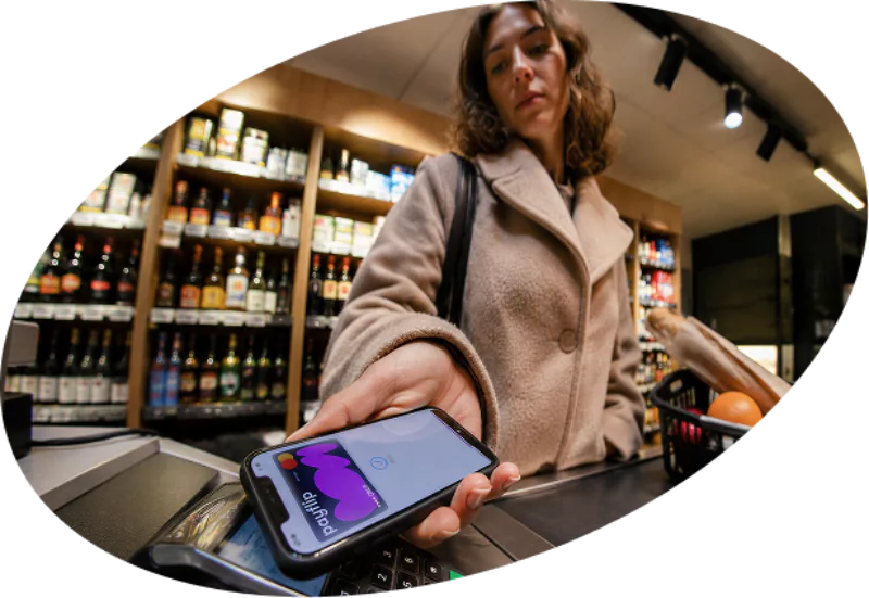Mobile pay coin