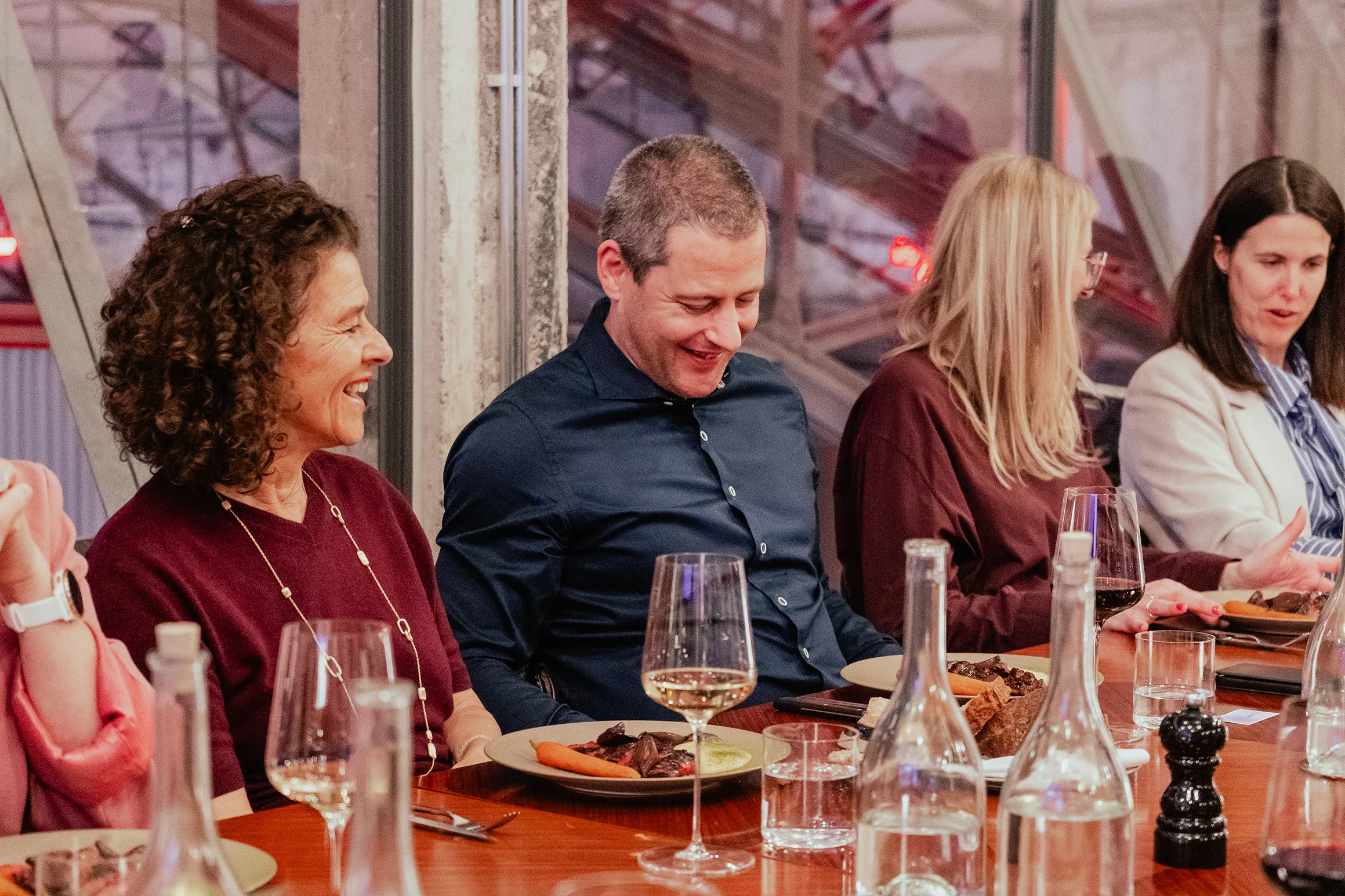 Client lab dinner